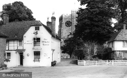 The White Horse Inn And St Mary's Church c.1955, Chilham