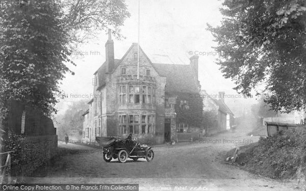Photo of Chilham, The Woolpack Hotel c.1910