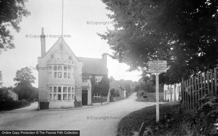 Photo of Chilham, The Woolpack Inn 1913