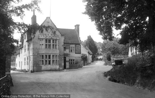 Photo of Chilham, Woolpack Hotel 1925