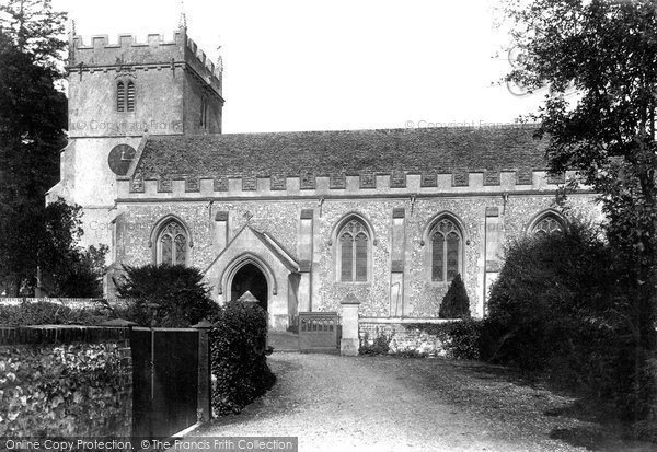 Photo of Chilton Foliat, St Mary's Church 1908