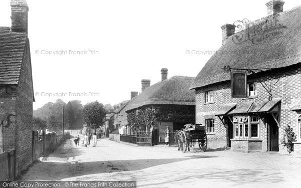 Photo of Chilton Foliat, The Village 1908