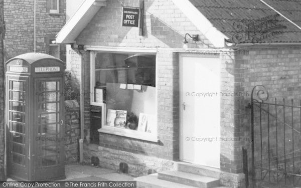 Photo of Chilton Polden, Telephone Box And Post Office c.1965