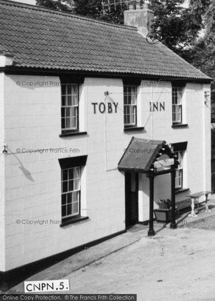 Photo of Chilton Polden, The Toby Inn, Entrance  c.1960