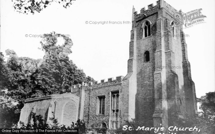Photo of Chilton, St Mary's Church c.1950