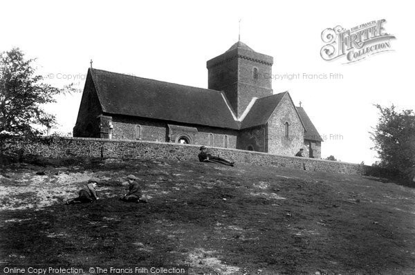 Photo of Chilworth, St Martha's Church 1906