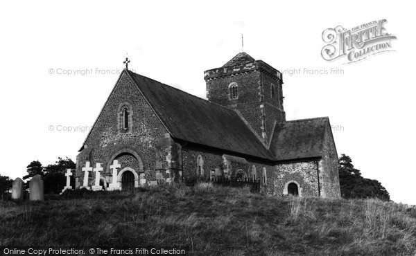 Photo of Chilworth, St Martha's Church c.1955