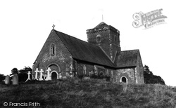 St Martha's Church c.1955, Chilworth