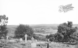 View From St Martha's South Door c.1950, Chilworth