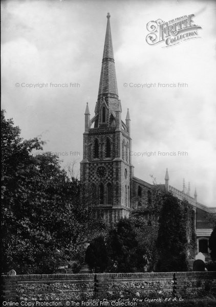 Photo of Chingford, New Church 1903