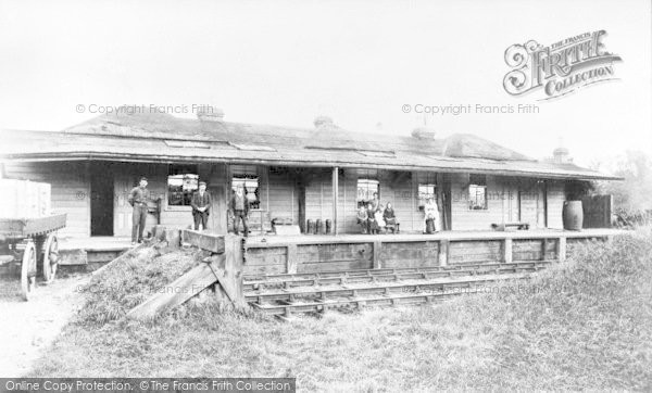 Photo of Chingford, Old Goods Station, King's Road c.1880