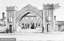 Station, The Triumphal Arch c.1882, Chingford