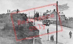The Tram Way Terminus, Prince Albert Corner 1905, Chingford