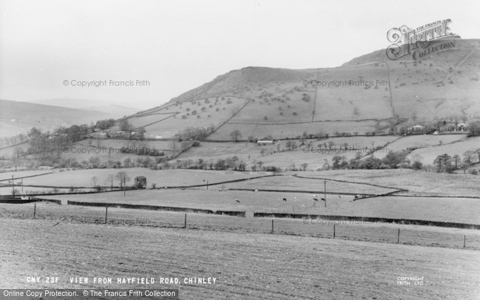 Photo of Chinley, View From Hayfield Road c.1960