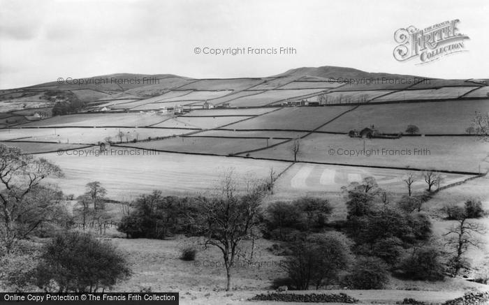 Photo of Chinley, View From Maynestone Road c.1960