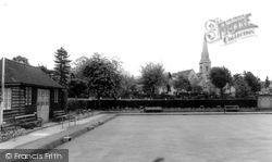 Bowling Green And St Paul's Church c.1960, Chippenham