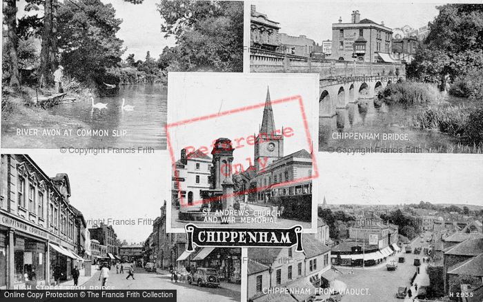 Photo of Chippenham, Composite 1939