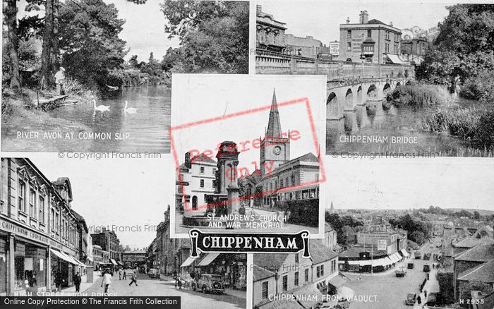 Photo of Chippenham, Compsite 1939