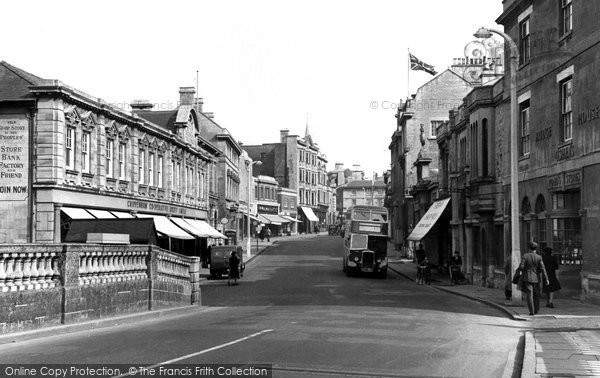 Photo of Chippenham, High Street c.1955