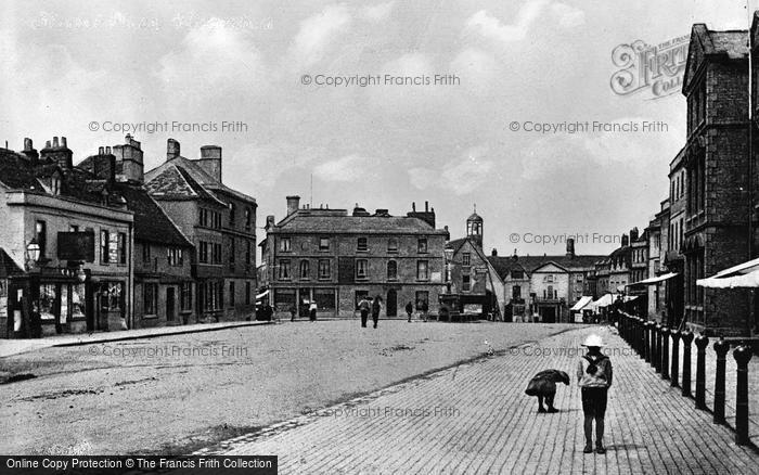 Photo of Chippenham, Market Place c.1905