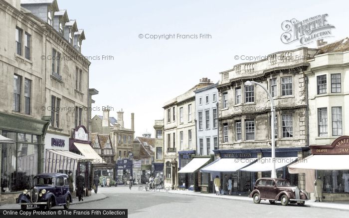 Photo of Chippenham, Market Place c.1955