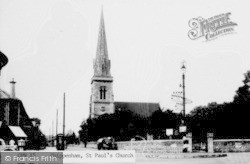 St Paul's Church c.1955, Chippenham