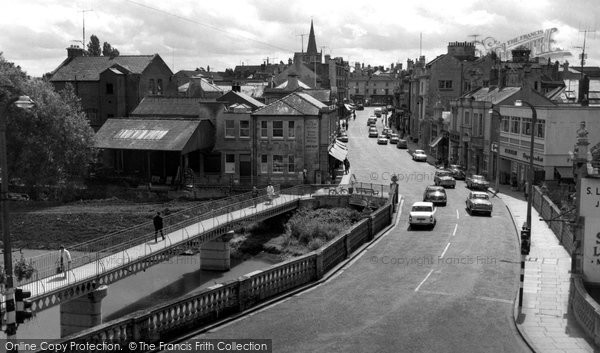 Photo of Chippenham, The Bridge And High Street c.1960