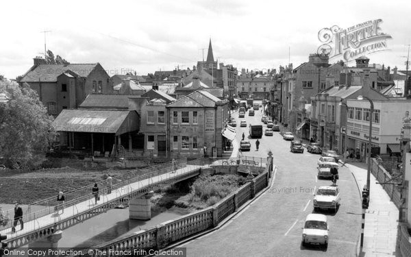 Photo of Chippenham, The Bridge And High Street c.1960