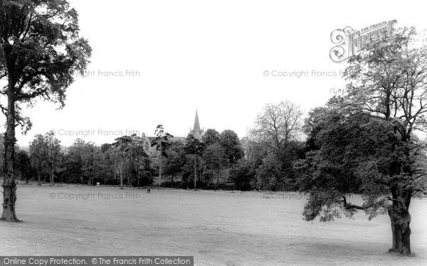 Photo of Chippenham, The Church From Monkton Park c.1960