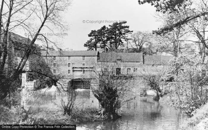 Photo of Chippenham, The Old Mill From The Avon c.1955
