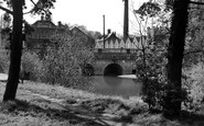 Chippenham, Town Bridge from the Island c1955