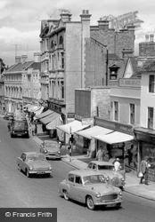 Traffic In High Street c.1960, Chippenham