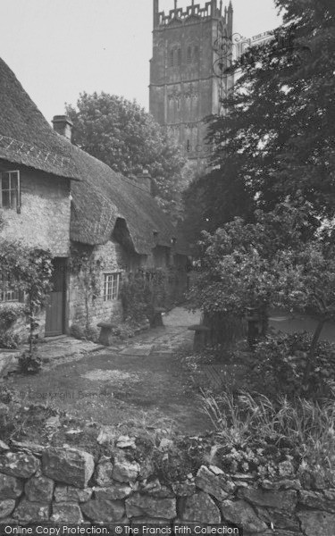 Photo of Chipping Campden, Church Cottages c.1955