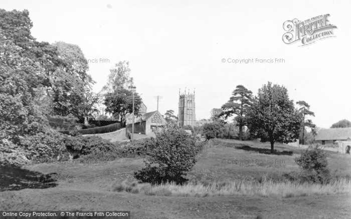 Photo of Chipping Campden, Church From Calf Lane c.1960