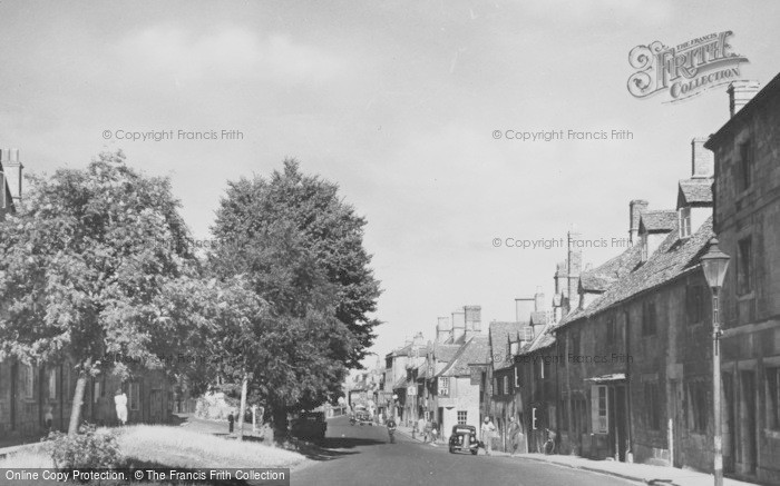 Photo of Chipping Campden, Lower High Street c.1955