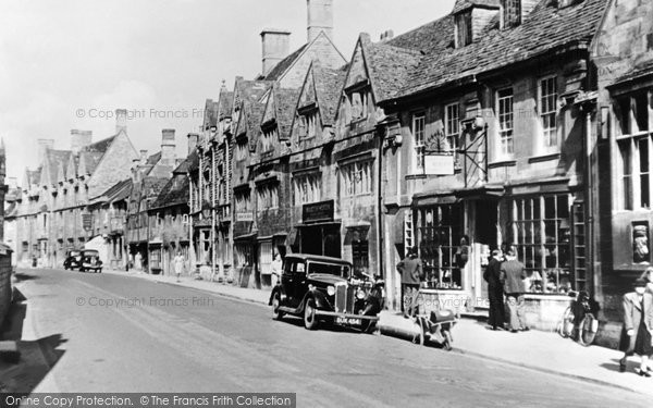 Photo of Chipping Campden, Main Street c.1949