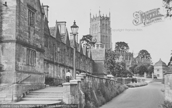 Photo of Chipping Campden, St James' Church And Terrace c.1950