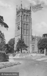 St James' Church c.1950, Chipping Campden