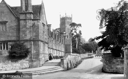 The Almshouses c.1935, Chipping Campden