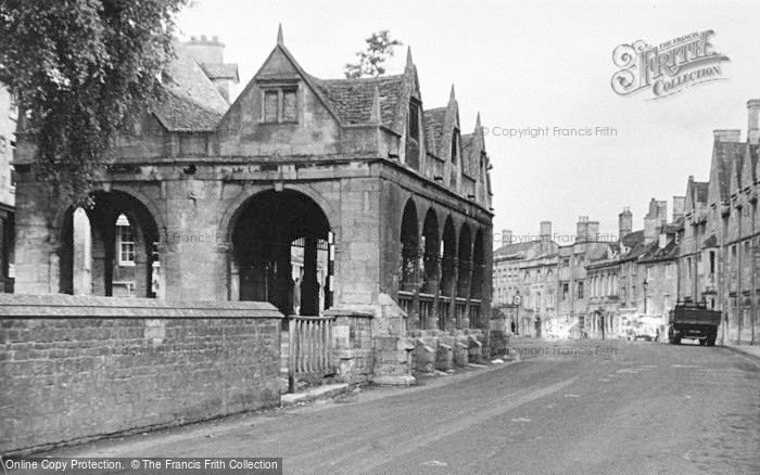 Photo of Chipping Campden, The Market Hall c.1950