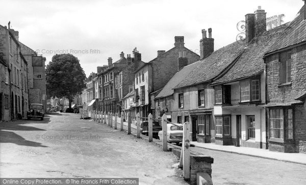 Photo of Chipping Norton, Market Street c.1955