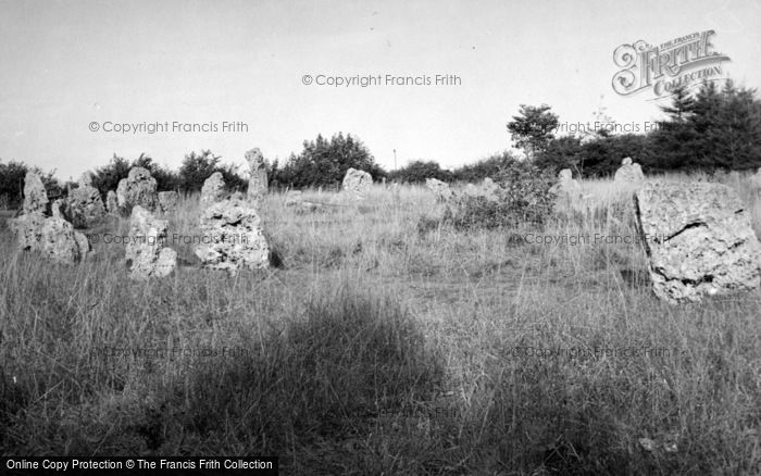 Photo of Chipping Norton, Rollright Stones c.1950