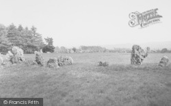 The Circle, Rollright Stones c.1960, Chipping Norton
