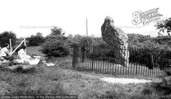 Photo of Chipping Norton, The King Stone, Rollright Stones c.1965