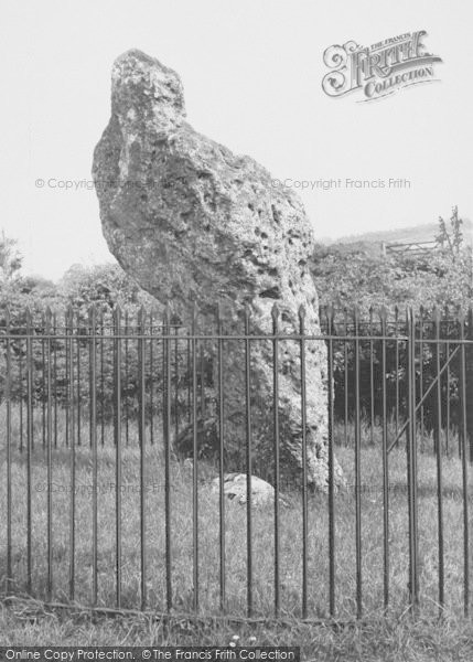 Photo of Chipping Norton, The King Stone, The Rollright Stones c.1960