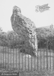 The King Stone, The Rollright Stones c.1960, Chipping Norton