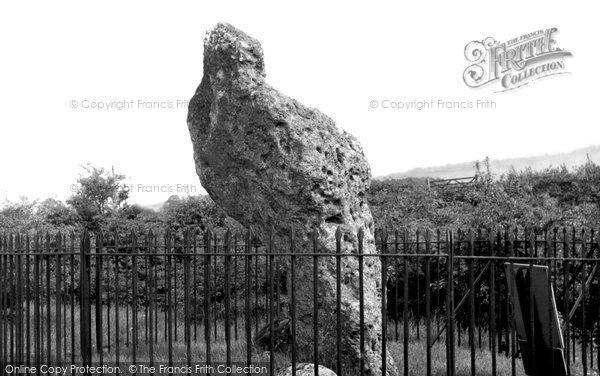 Photo of Chipping Norton, The Rollright Stones, The King Stone c.1960