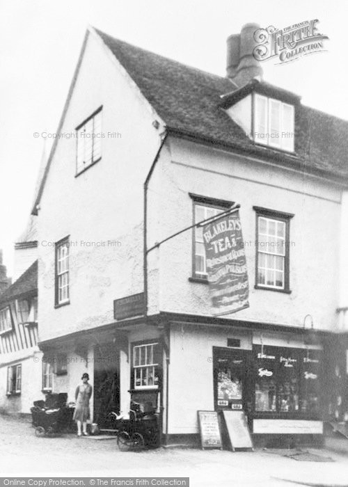 Photo of Chipping Ongar, Blakeley's Tea And Refreshment Rooms c.1925