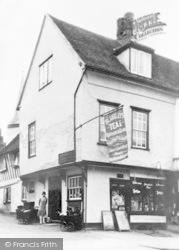 Blakeley's Tea And Refreshment Rooms c.1925, Chipping Ongar