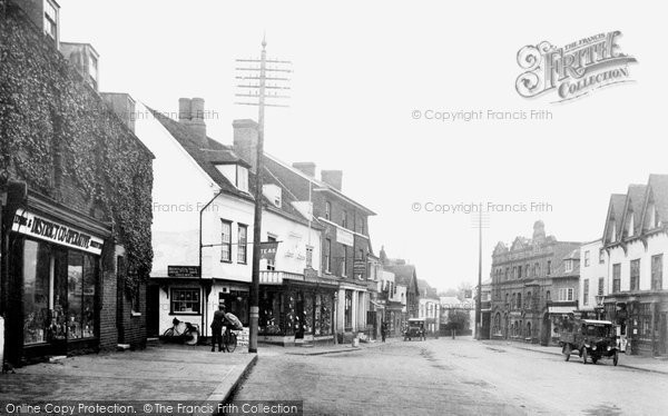 Photo of Chipping Ongar, High Street 1923